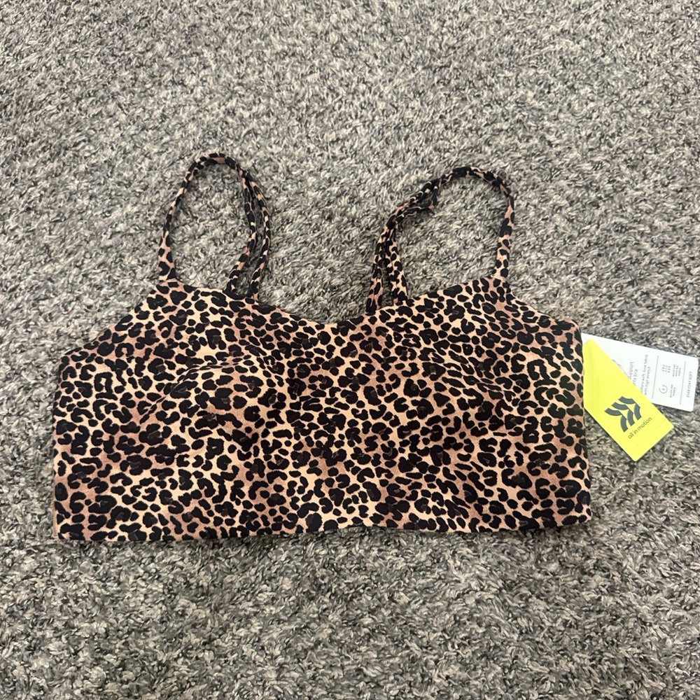 Leopard cheetah print sports bra form target